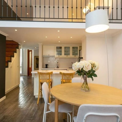 Rent of a spacious furnished 3-room duplex, 120 m², San Telmo, Buenos Aires, Argentina